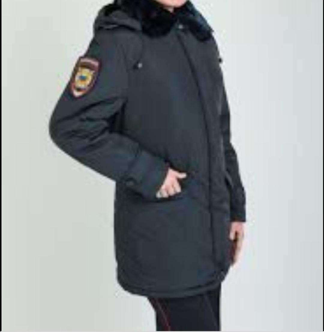 Бушлат зимний полиция женский