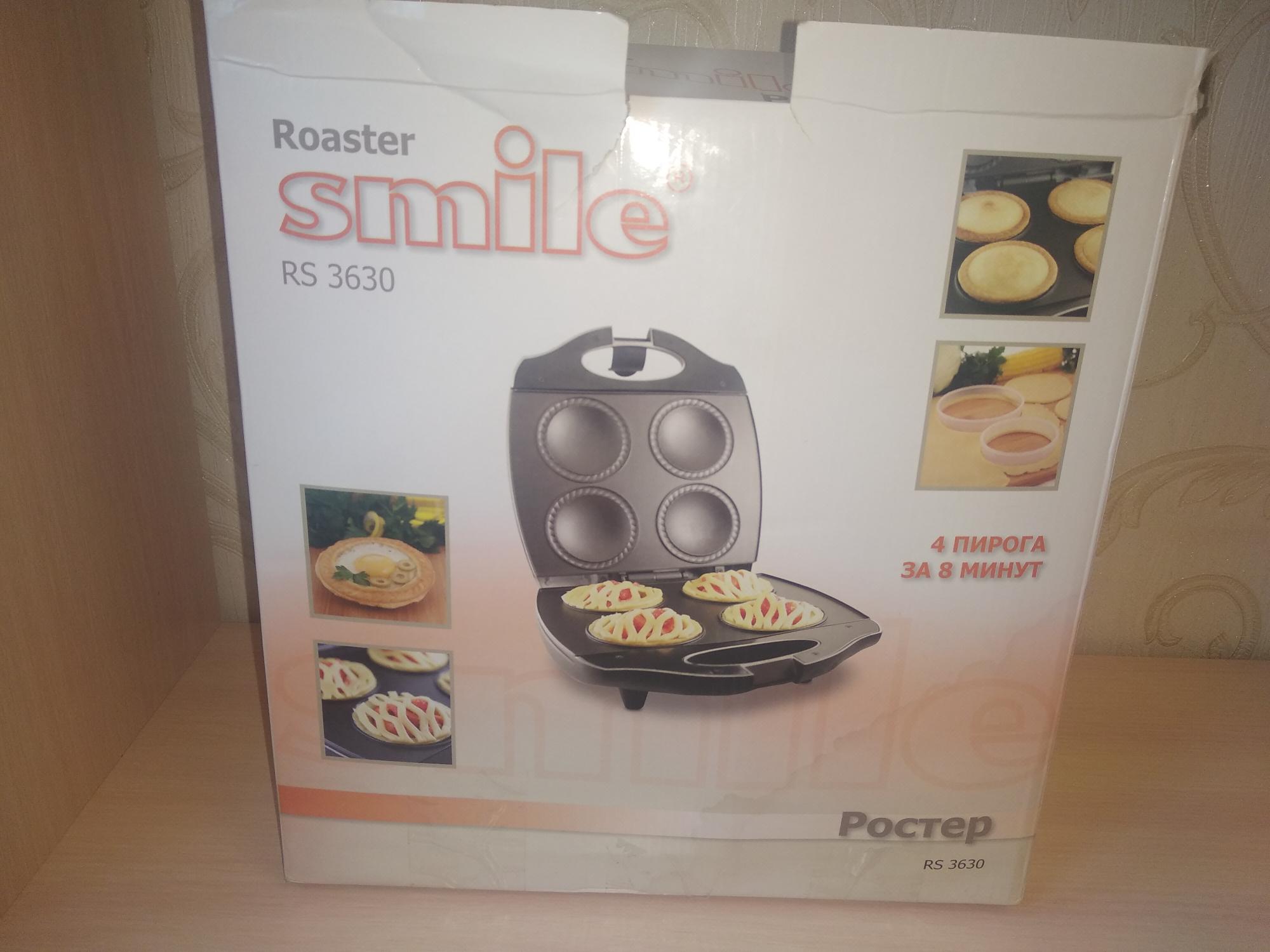 Рецепт теста для smile rs 3630