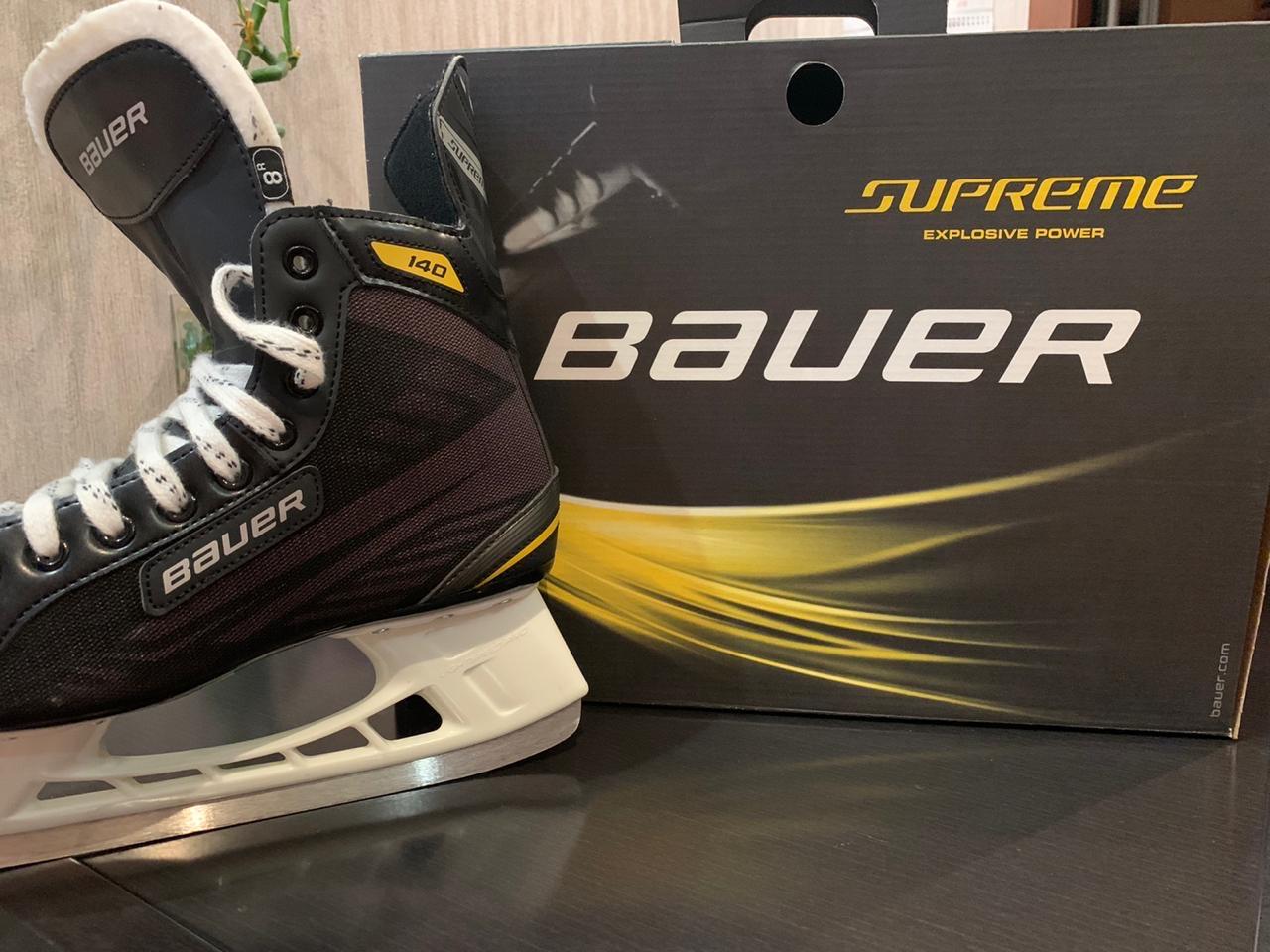 Bauer supreme s140. Хоккейные коньки Bauer Supreme 140. Коньки Bauer Supreme s35. Bauer Supreme s35 SR. Коньки Bauer 15 16 Supreme 140.