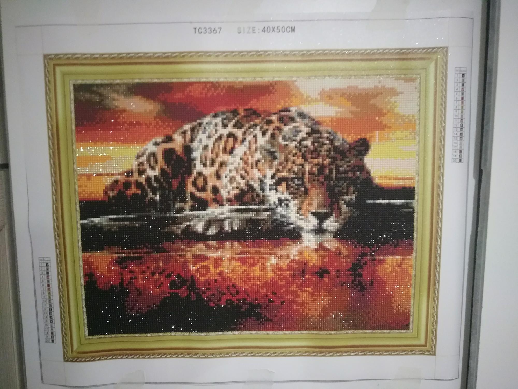Пазл панорама 2000 леопард на рассвете цена купить