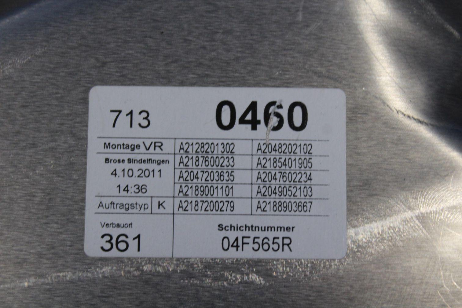 Стеклоподъемник передний правый Mercedes CLS-klasse W218 в Москве 74995508853 купить 3