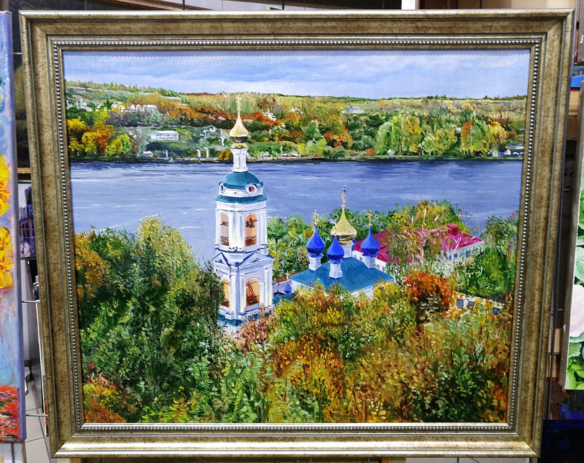 Плес картина маслом