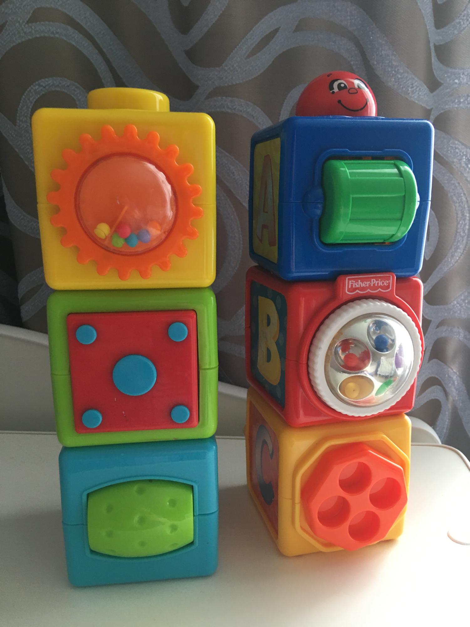 Кубики Fisher Price