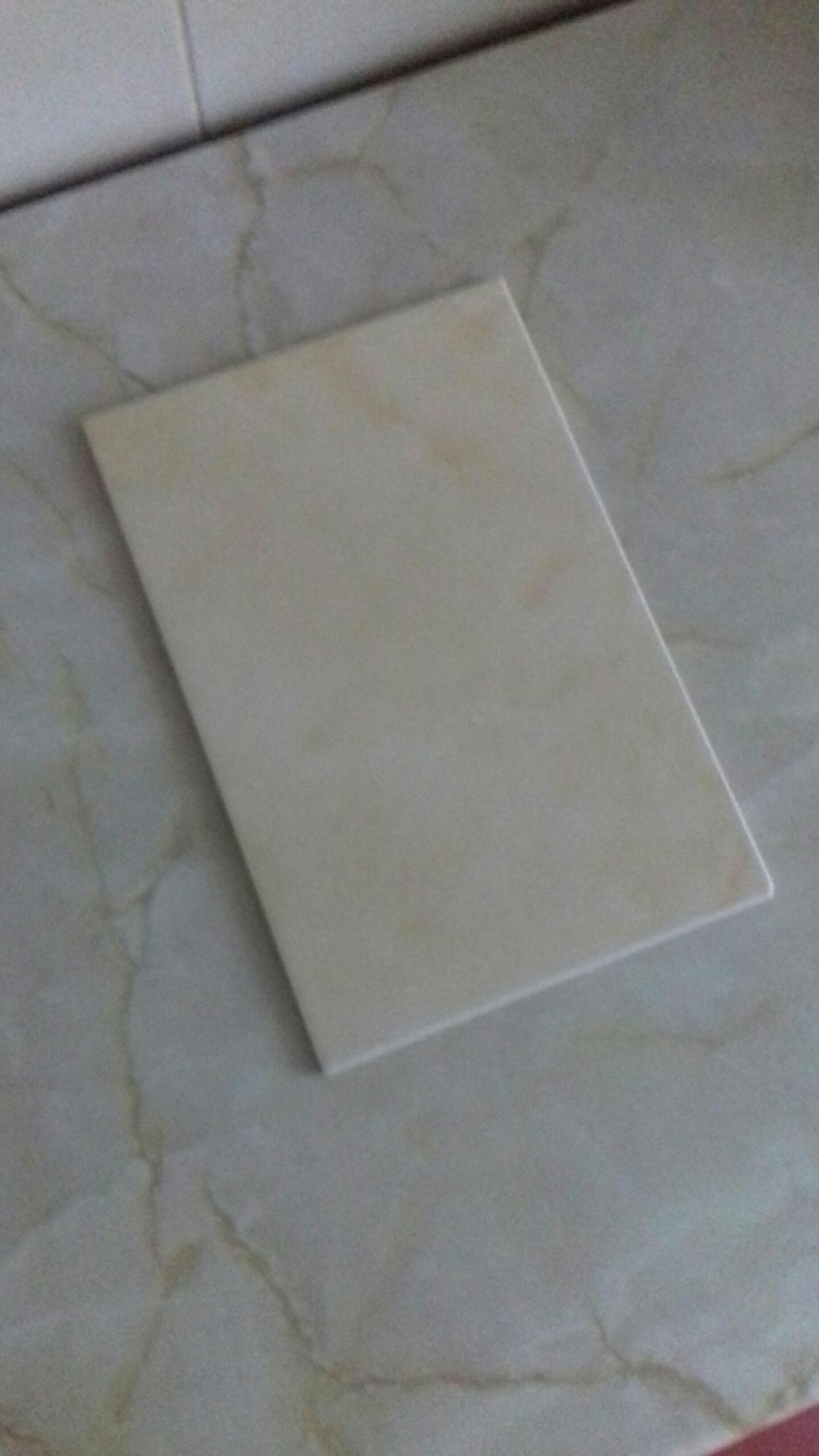 101 0256 Плитки керамические глазурованные для внутренней облицовки стен гладкие без завала белые